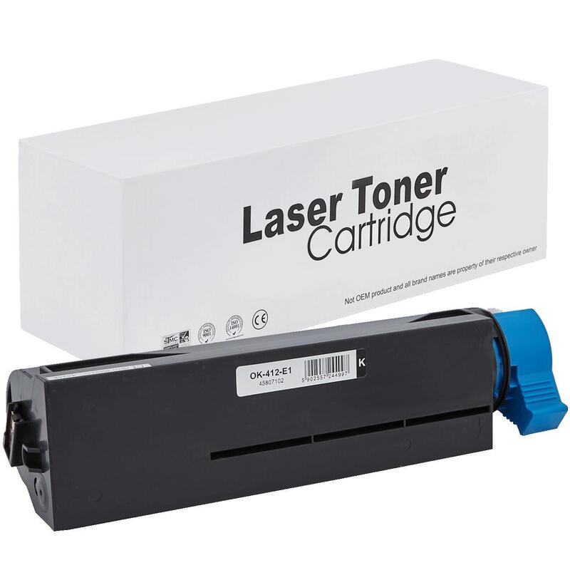 Tóner Para Oki 45807102 Negro 3000 Páginas Neutral Box