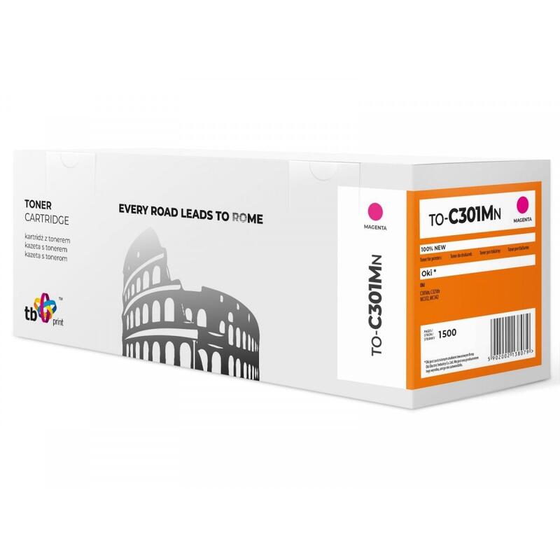 Toner Para Oki C301 To-C301mn Ma 100% New