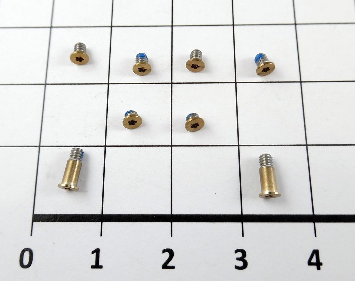 Tornillos Para Portátil Apple Macbook A1534 13" Oro 8 Unidades