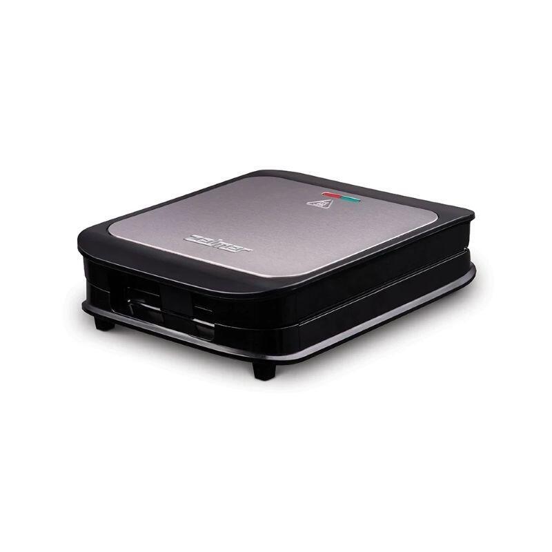 Sandwichera Zelmer Zsm7410, 1200 W, Capacidad Para 4 Sándwiches