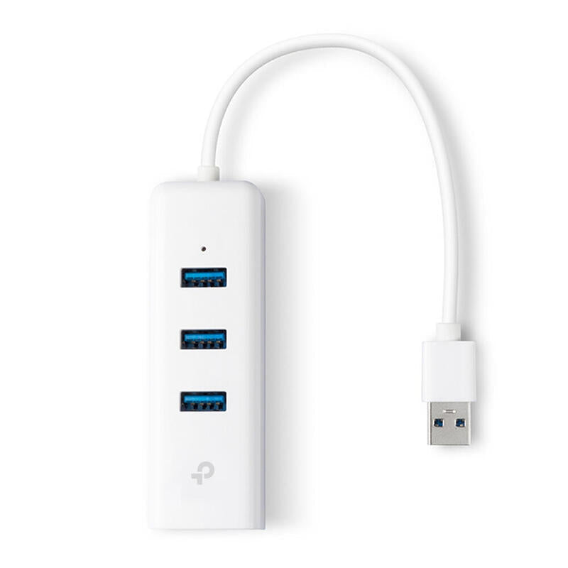 Tp-Link Conversor Ue330 De Usb3.0 A Ethernet Gigabit Con Hub 3p Usb3.0