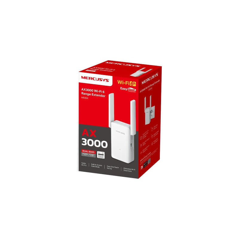 Tp-Link Mercusys Me80x Ax3000 Wi-Fi Range Extender