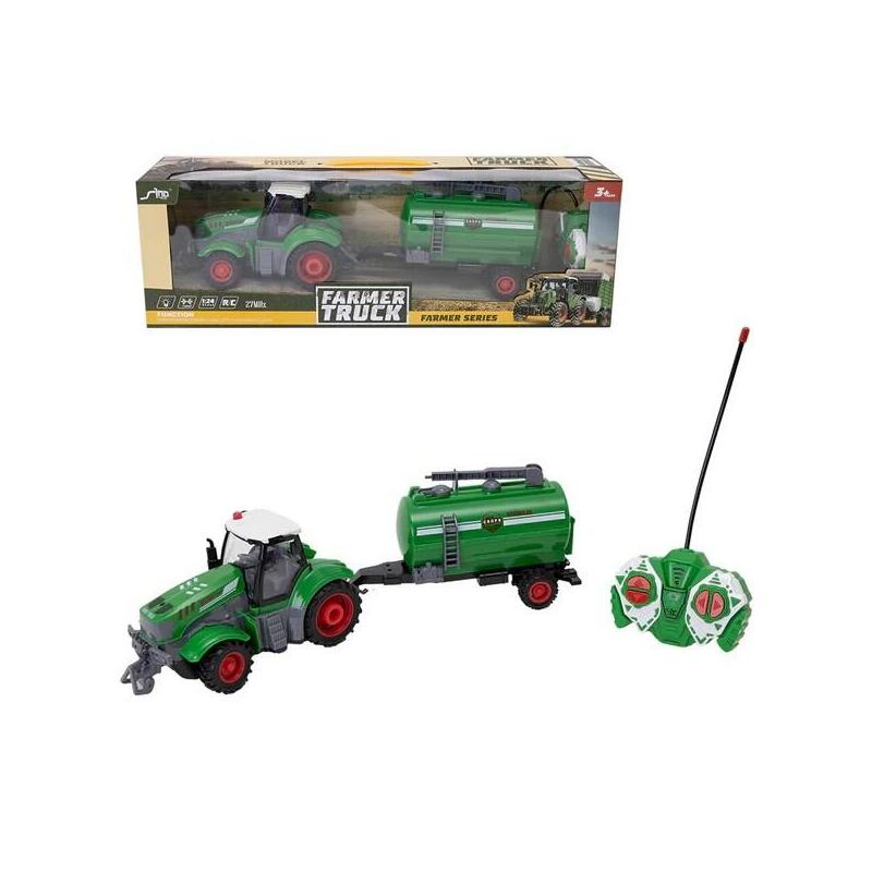 Tractor Askato R/C Con Cisterna