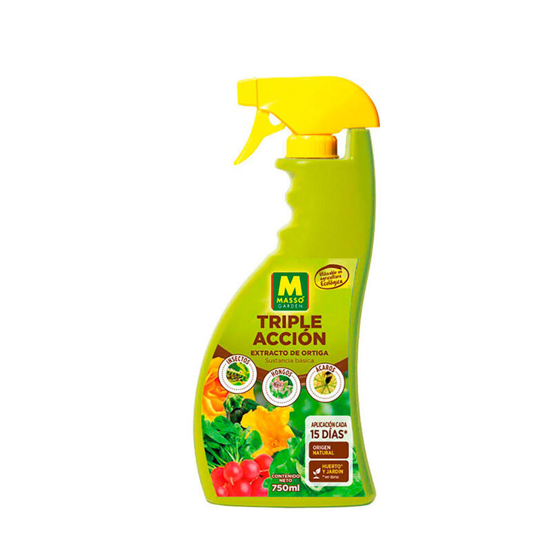 Triple Acción Insecticida, Fungicida Y Acaricida Pistola Pulverizadora 750 Ml