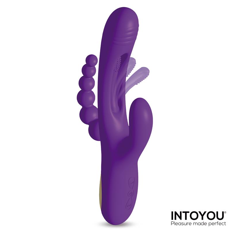 Triya Vibrador Con Lengua Flipping Y Cadena Anal