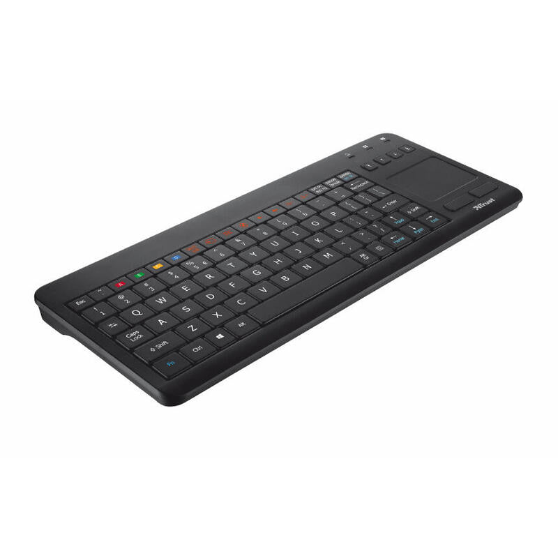 Trust Teclado Touchpad Sento Español Qwerty Inalambrico Negro 20062