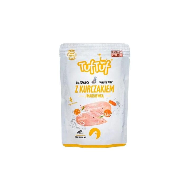Tuf Tuf With Chicken And Carrot - Comida Húmeda Para Perros - 300g
