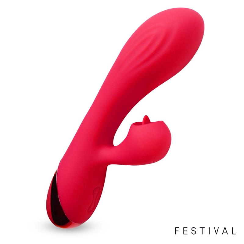 Vibrador Turna Usb Rojo