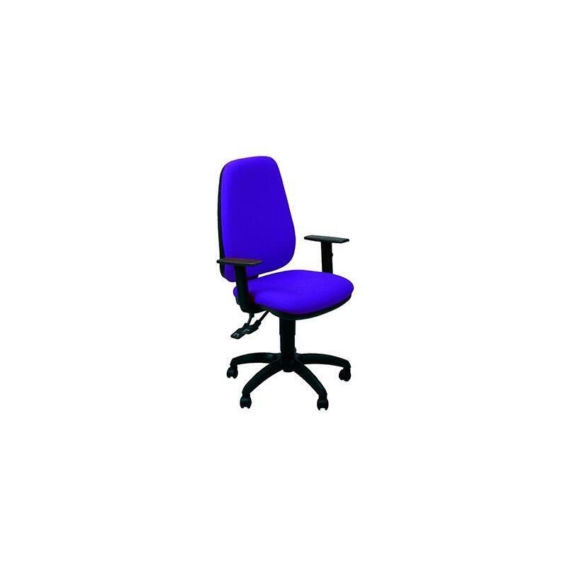 Unisit Silla Administrativa Sincro Tete Reposabrazos Ajustables Azul