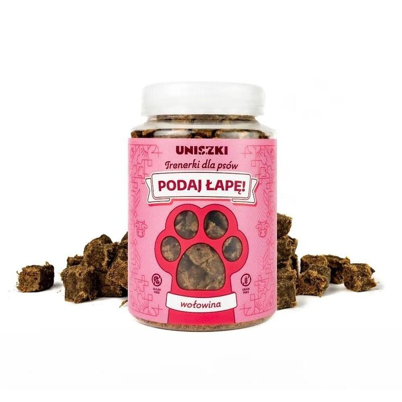 Uniszki Podaj Lape Beef - Premio Para Perros - 210g