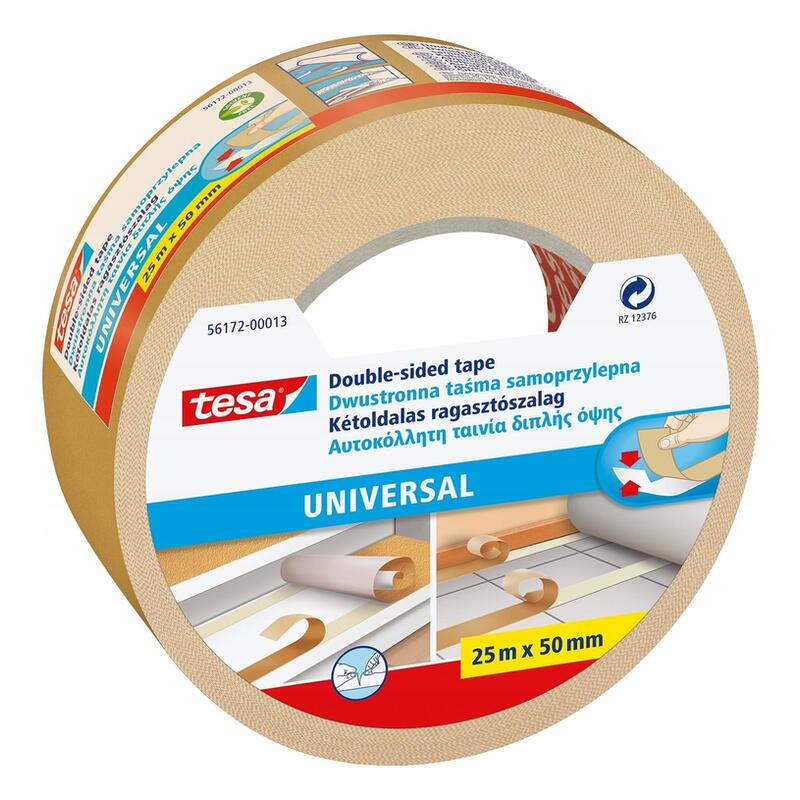 Universal Double-Sided Adhesive Tape 56172, 25m X 50mm