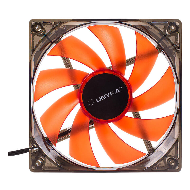 Unyka Ventilador Adicional 12x12 Led Rojo 51792