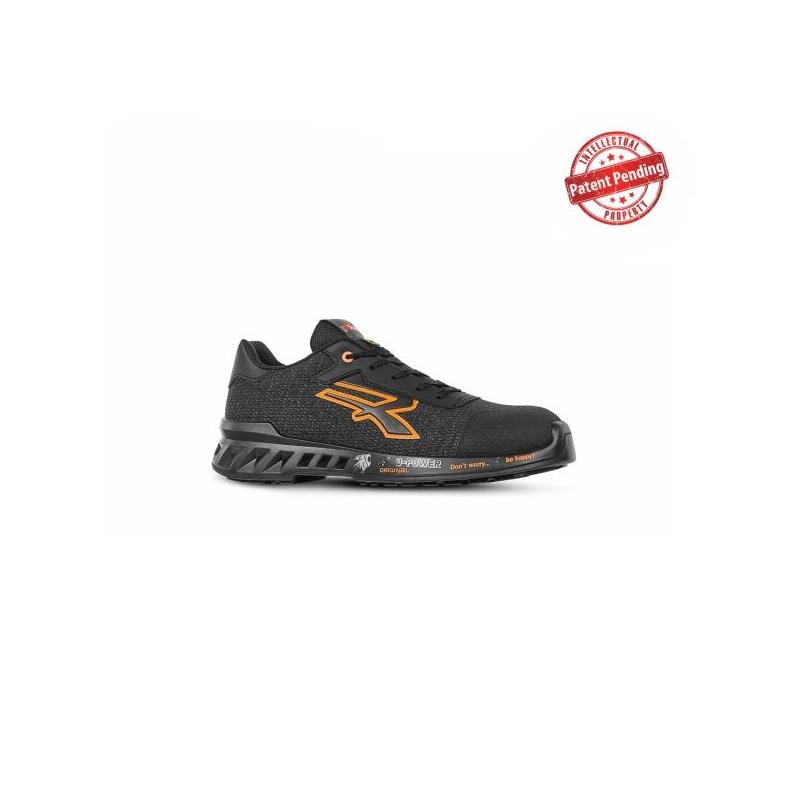 Upower Bruce S Esd Calzado De Seguridad Super Ligeros - Talla 40 - Nylon Transpirable, Proteccion Anti-Abrasion, Suela