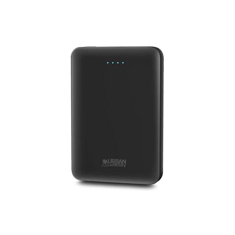 Urban Factory Juicee Max Powerbank 5000mah - Entrada Usb-C - Salida Usb-C Y Usb-A - Negro