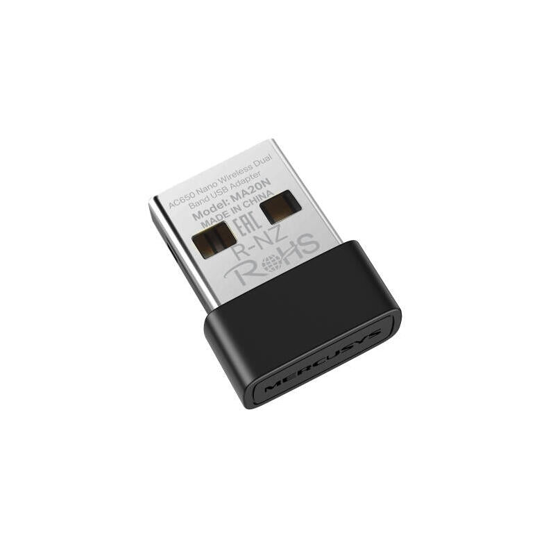 Usb Wifi Mercusys Ma20n Ac650 Nano 433mbps Usb 2.0