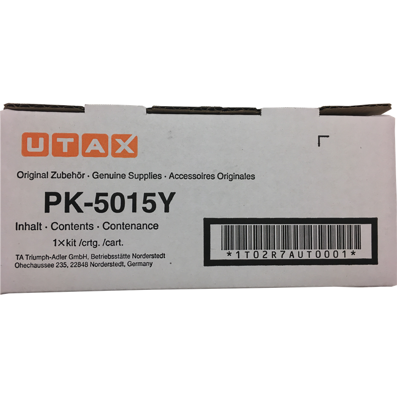 Utax Tóner Amarillo Pk-5015y 1t02r7aut0 3000 Copias