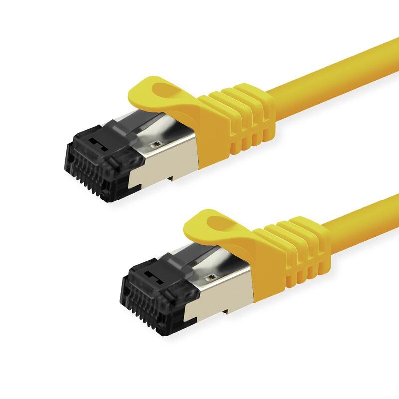 Value S Ftp-(Pimf-) Cable De Red Cat.8 (Class I), Lsoh, Litzendraht, Gelb, 3 M