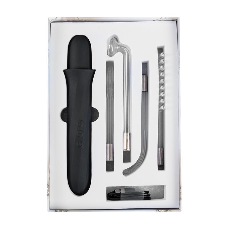 Varita Neon Stim Con 4 Electrodos De Vidrio