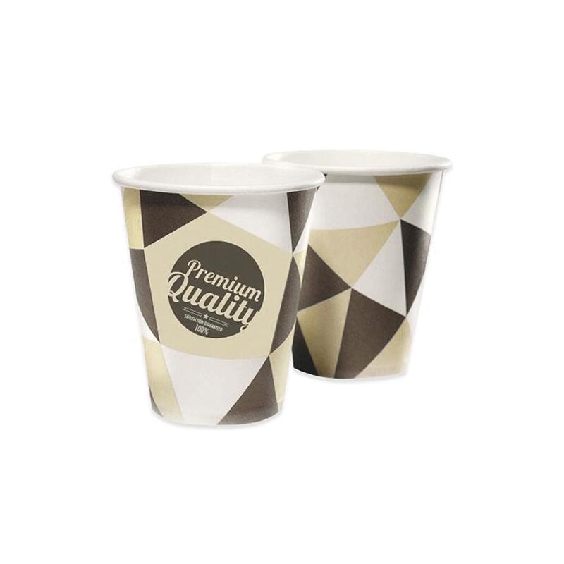 Vaso 200cc Cartón Bebidas Calientes Pack De 50u