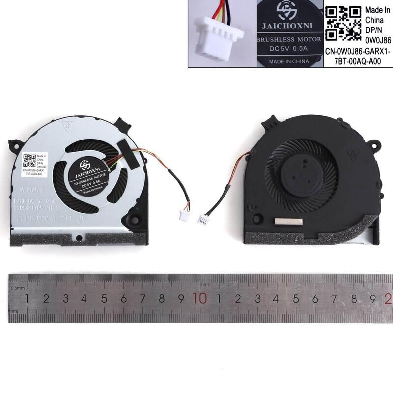Ventilador Cpu Para Portátil Dell G3 3579 Dc28000kuh2 Para Portátil