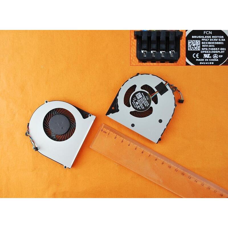 Ventilador Cpu Para Portátil Hp 350 G1 350 G2 340g2 350g1 Cpu() 746657-001