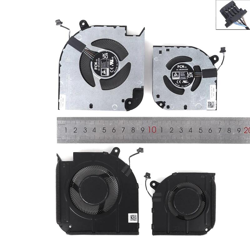 Ventilador Cpu+Gpu Para Portátil Dell 7620 16 7620 0v7p3c