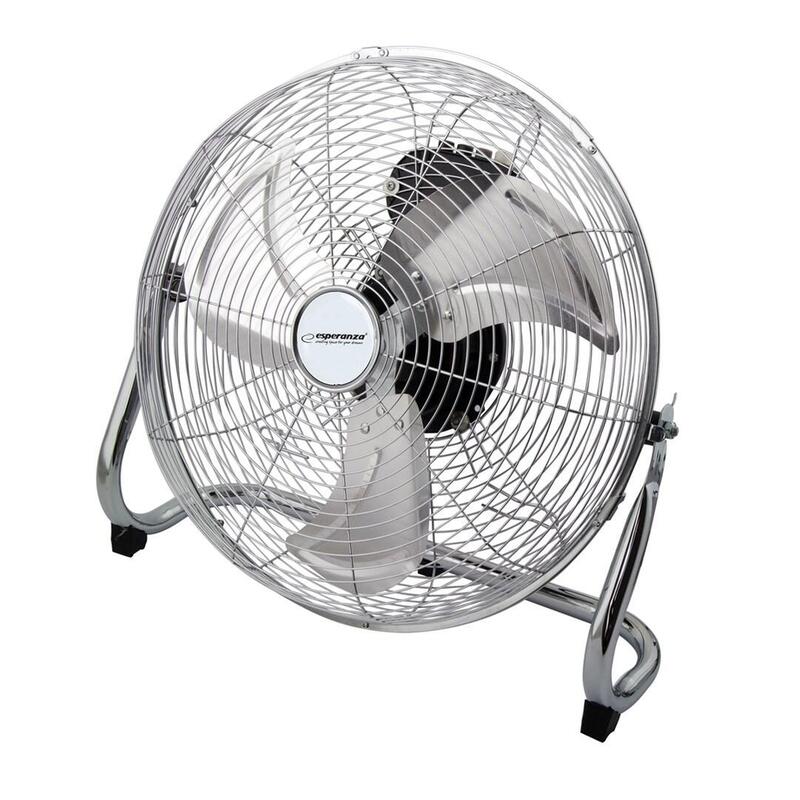 Ventilador Esperanza Ehf005 De Circulación Scirocco 12'', Cromo