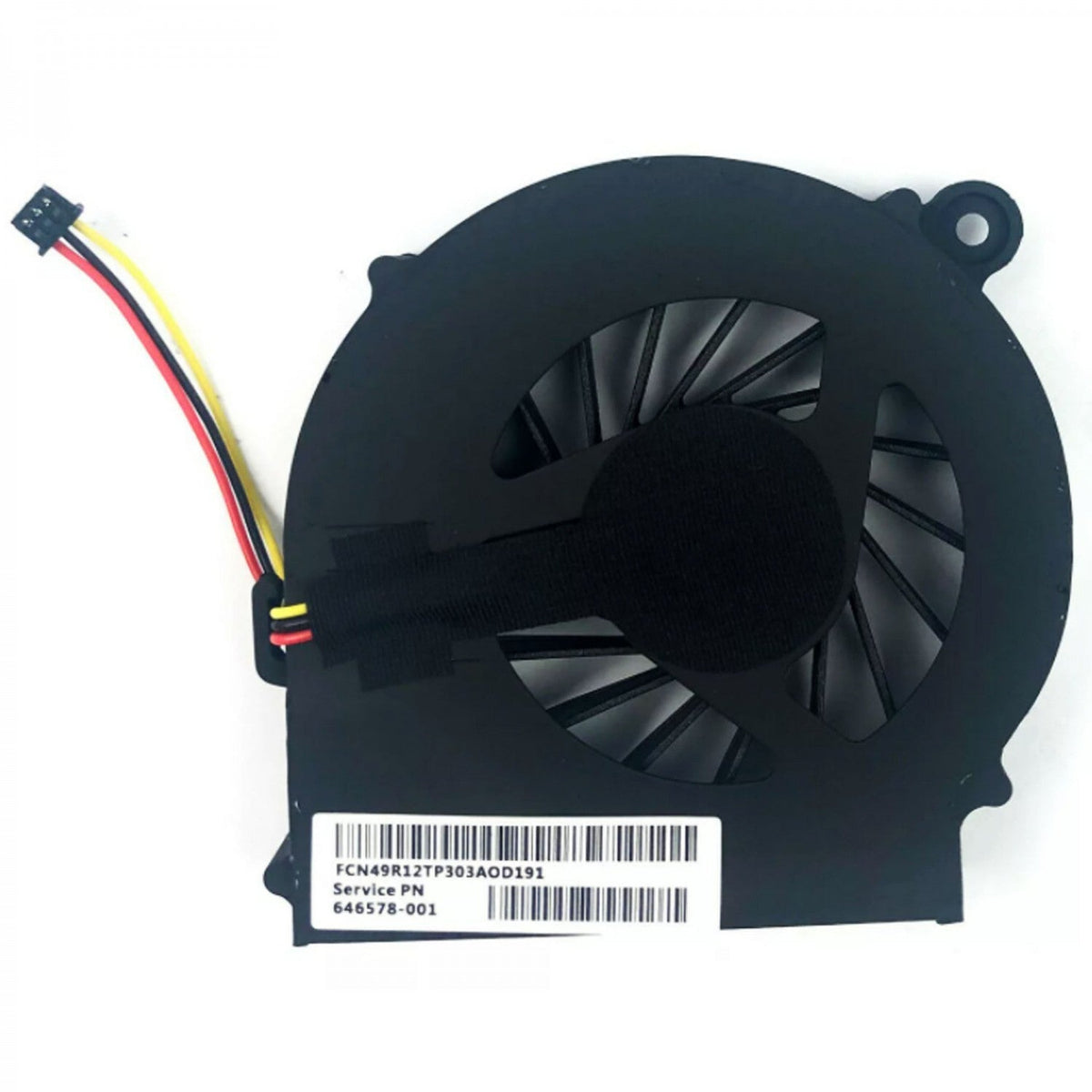 Ventilador Cpu Para Portátil Hp Pavilion G7-1208es G7-1135ss G7-1020es G7-1050ss 3 Pines