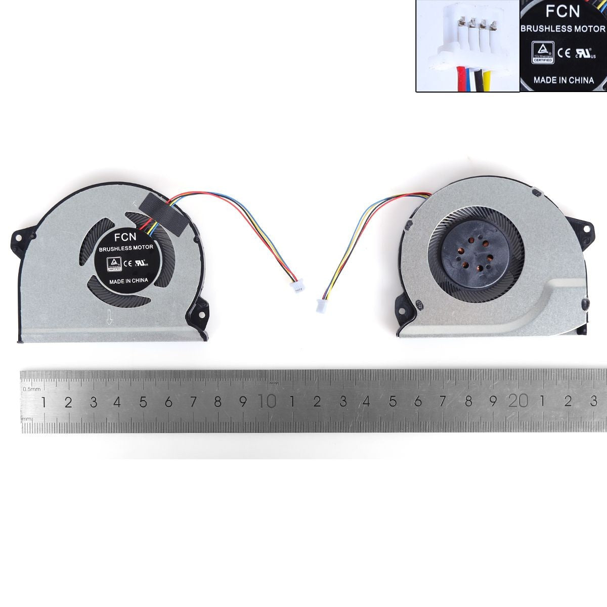 Ventilador Para Portátil Asus Gl702Vs Gl702Vsk S7Vs Gl702Vm Vmk S7Vm