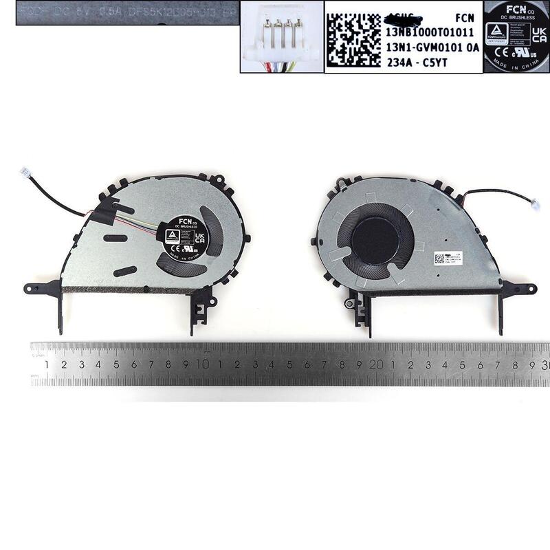 Ventilador Para Portátil Asus Vivobook 14 X1404 Fq13