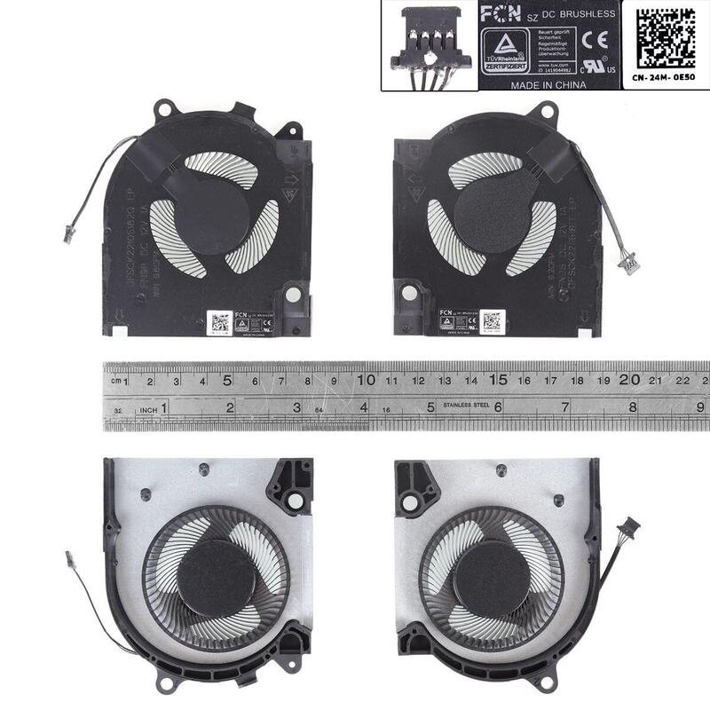 Ventiladores Para Portátil Dell G15 5510 5511 Rtx3060 Rtx3050 Rtx3060 Rtx3050