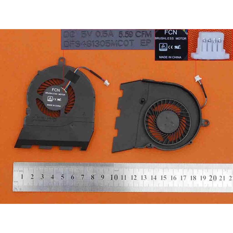 Ventilador Para Portátil Dell Inspiron 15g 15 5567 Dfs481305mc0t