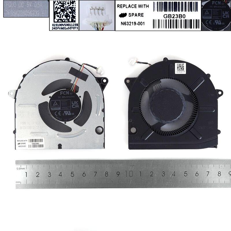 Ventilador Para Portátil Hp Pavilion 16-Ab Tpn-W161 N63219-001 5V