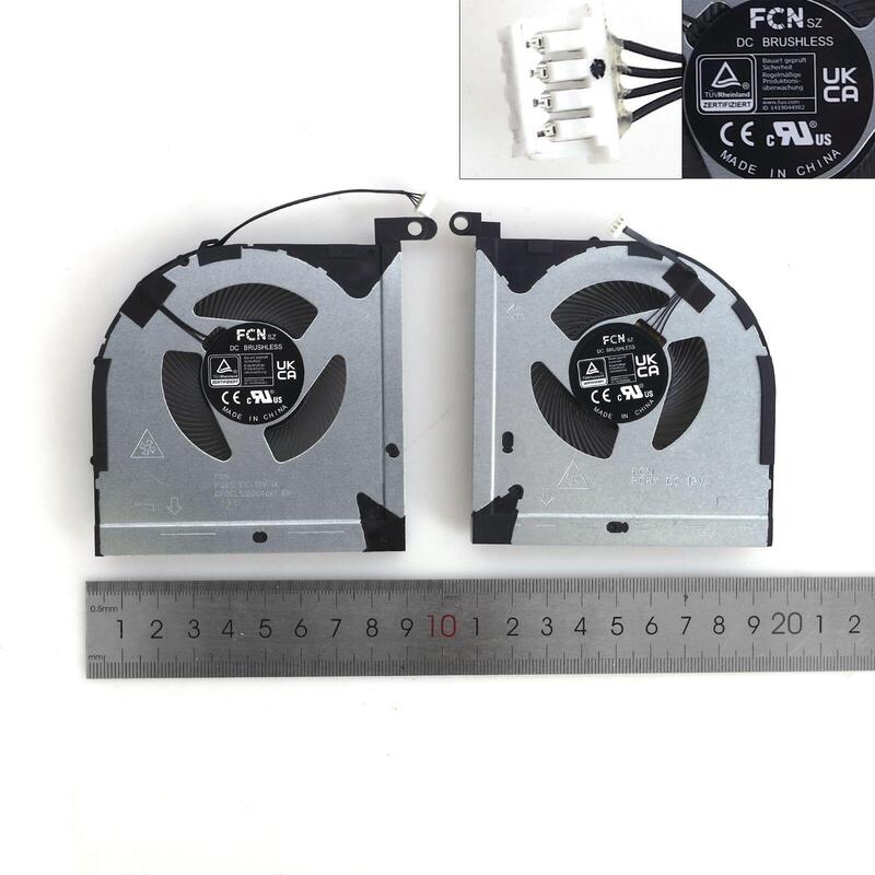 Ventilador Cpu+Gpu Para Portátil Lenovo Legion R7000 R7000P 2023