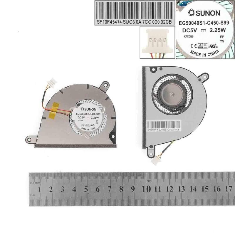 Ventilador Para Portátil Lenovo Yoga 2 13 Eg50040s1-C450-S99