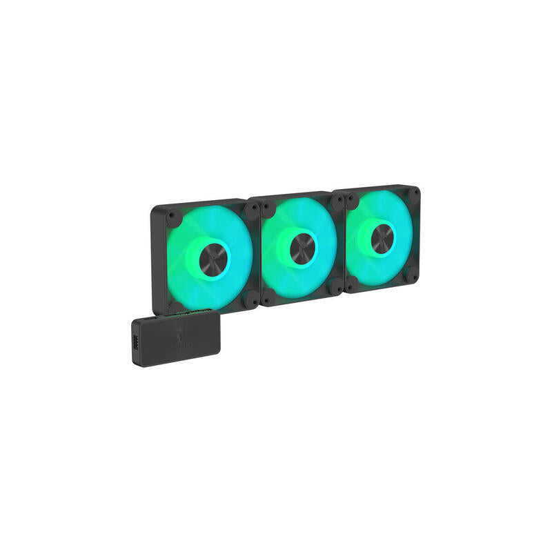 Ventilador Pc Apnx Fp1-120-3 Pack, Egro, Paquete De 3, 120 Mm Apf3-Pf11257.11