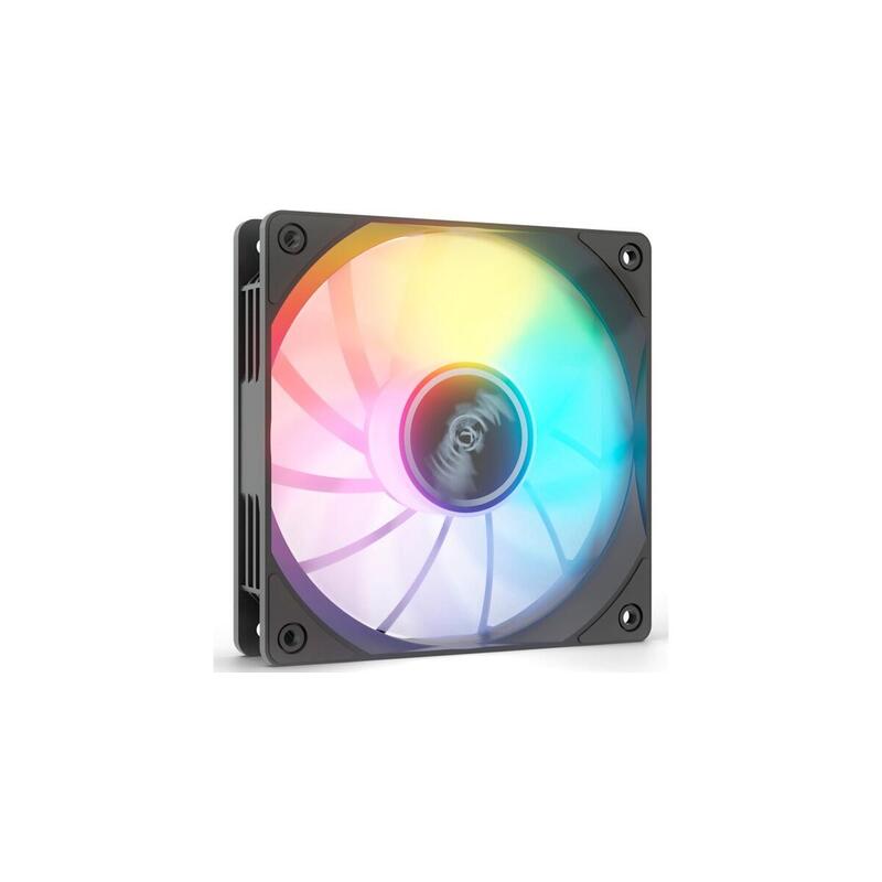 Ventilador Valkyrie V12r Argb 120, De Caja Negro Vk-Fanv12rb