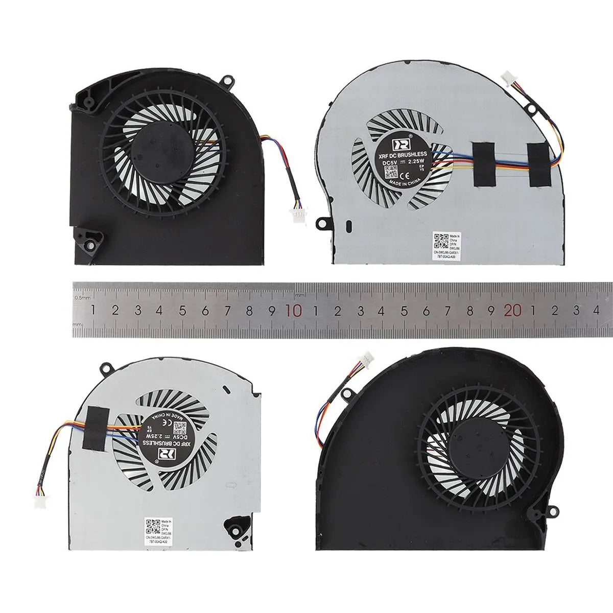 Ventiladores Cpu + Gpu Para Portátil Dell Alienware 17 R4 17 R5 P31E