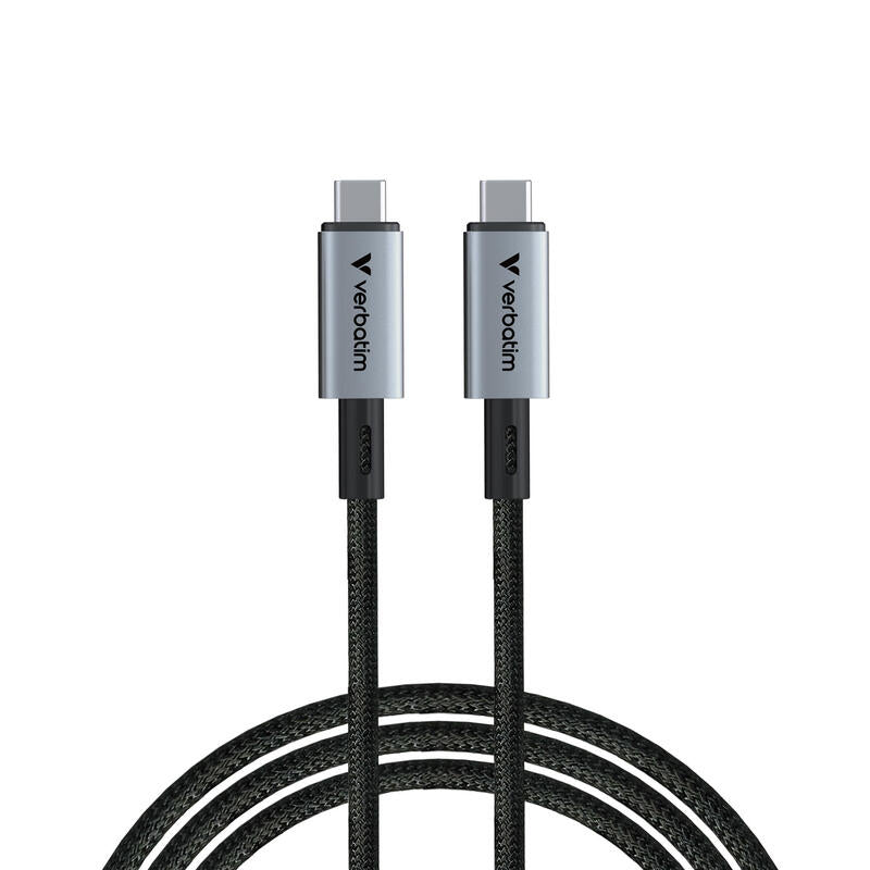 Verbatim 31847 Cable Usb Usb4 Gen 2x2 1,2 M Usb C Negro