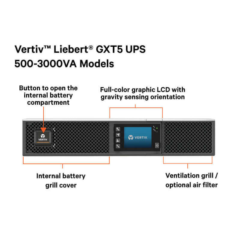 Vertiv Liebert Sai Gxt5 3000 Va/3000 W 230 V | Online Rack/Torre Energy Star