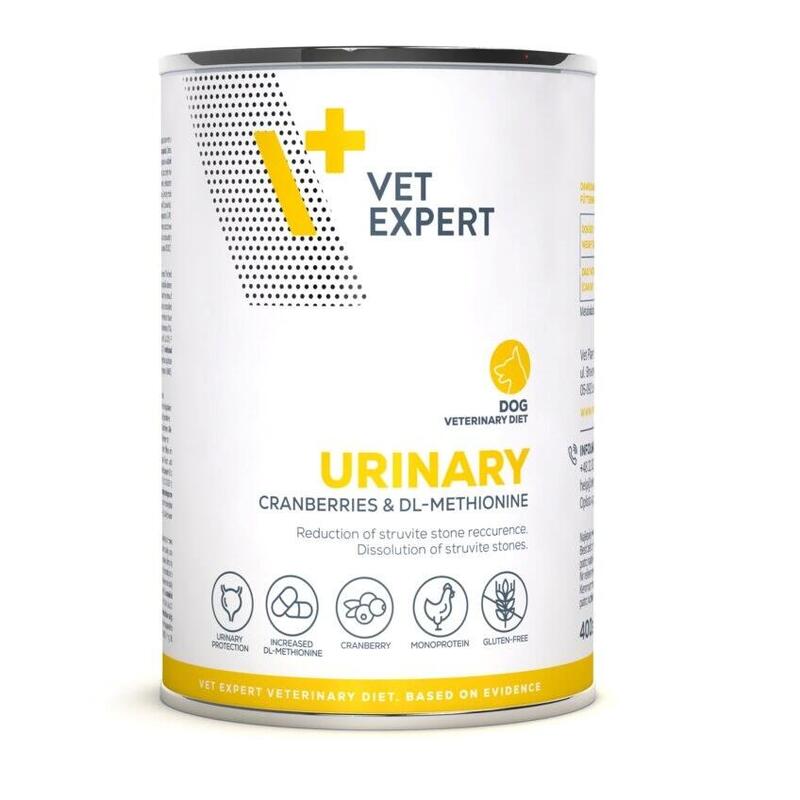 Vet Expert Urinary Chicken - Comida Húmeda Para Perros - 400g