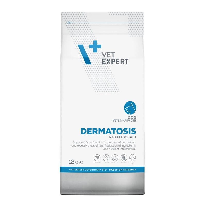 Vet Expert Veterinary Diet Dermatosis Dog Conejo & Patata 12 Kg