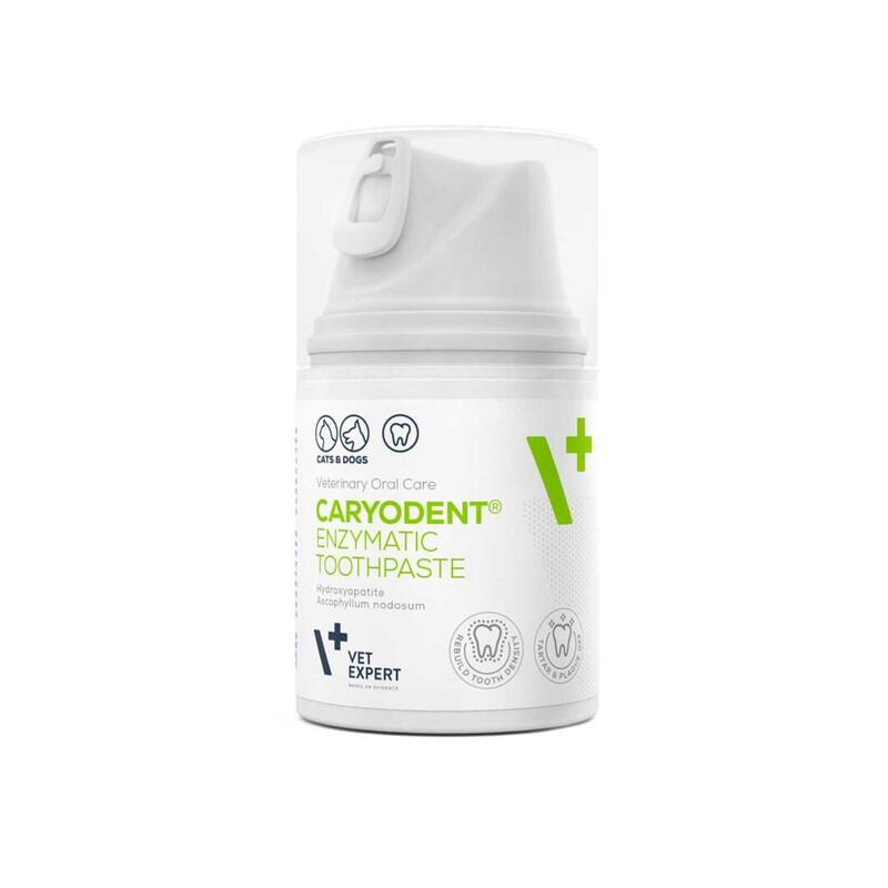 Vetexpert Caryodent Enzymatic Toothpaste - Pasta De Dientes Enzimática Para Perros Y Gatos - 50 Ml