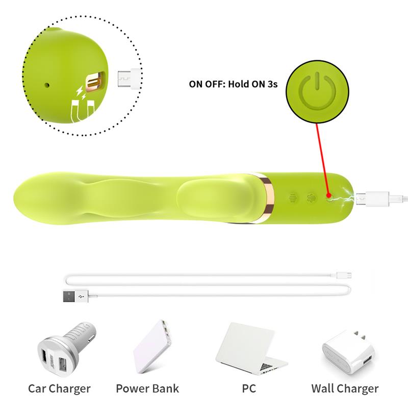 Vibrador Con Función De Inflado