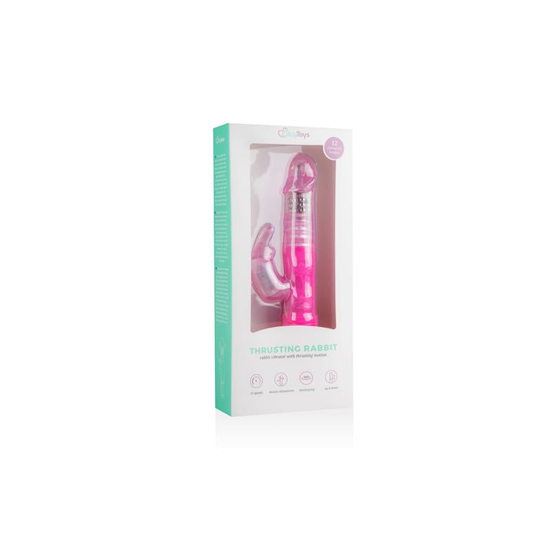 Vibrador Percutador Y Bolas Rotadoras Rosa