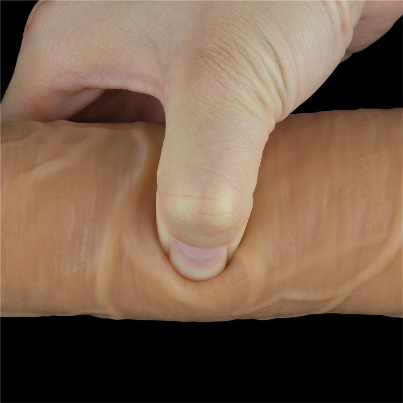 Vibrador Realista Con Rotación Doble Capa 10