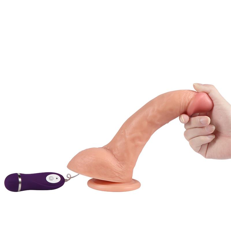 Vibrador Realista Control Remoto Beast 24.5 Cm