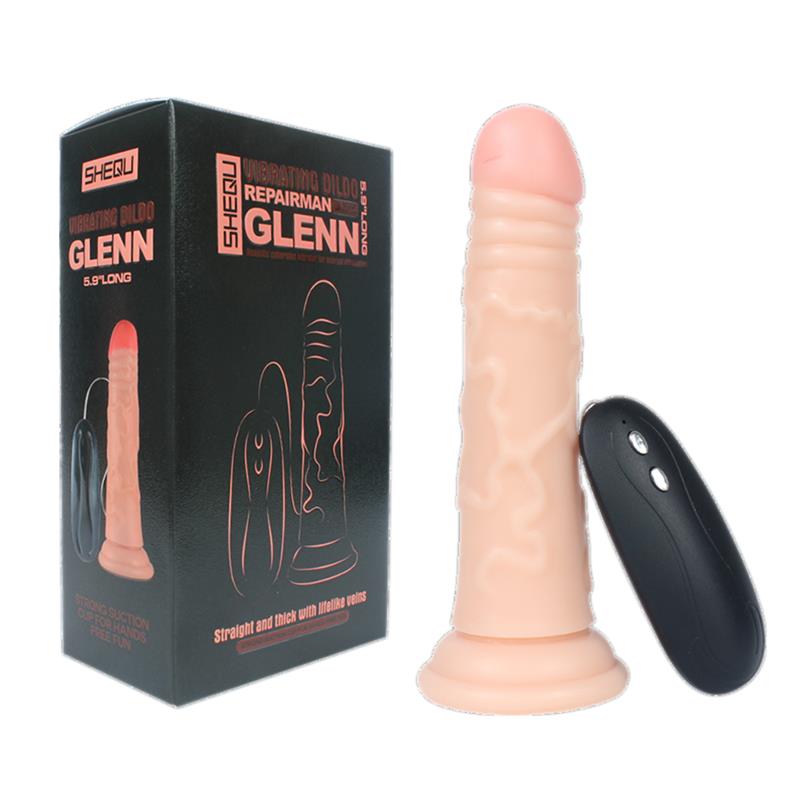 Vibrador Realista Glenn 16.6 Cm