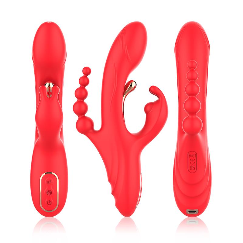 Vibrador Tickler Con Cadena Anal