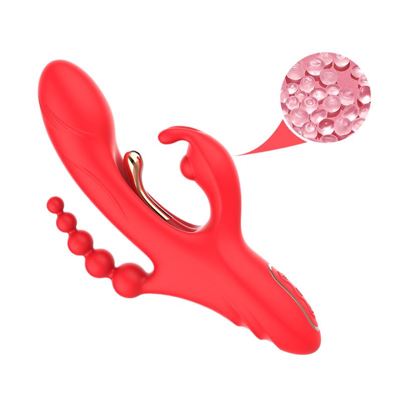 Vibrador Tickler Con Cadena Anal